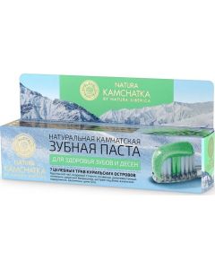 Buy Natura Siberica Kamchatka Tooth paste 'For the health of teeth and gums', natural, Kamchatka, 100 ml | Online Pharmacy | https://pharm-pills.com