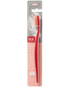 Buy Splat Toothbrush 'Complete', for complex cleansing, soft, color: red  | Online Pharmacy | https://pharm-pills.com