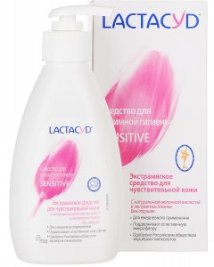 Buy Lactacyd Daily intimate hygiene product for sensitive skin 200ml | Online Pharmacy | https://pharm-pills.com