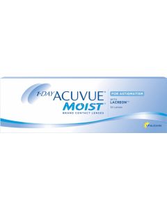 Buy Astigmatic lenses ACUVUE 1-Day Moist for Astigmatism 30 lenses / 8.5 / Cylinder -2.25 / Axis 160 Daily, -4.00 / 14.5 / 8.5, 30 pcs. | Online Pharmacy | https://pharm-pills.com