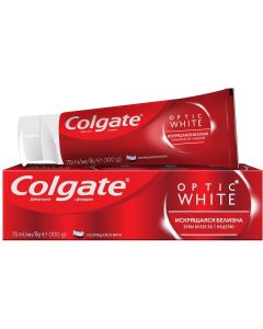 Buy Colgate 'Optic White' toothpaste, whitening, 75 ml | Online Pharmacy | https://pharm-pills.com