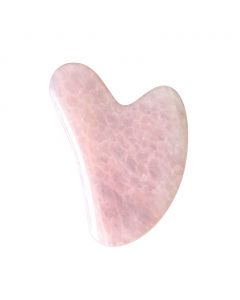 Buy Guasha scraper from rose quartz grade 2 | Online Pharmacy | https://pharm-pills.com