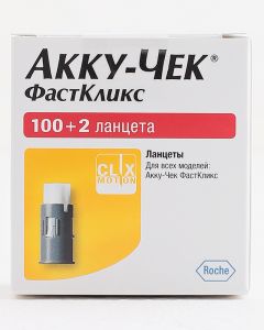 Buy 'Accu-Chek Fastclix' lancets, 102 pcs | Online Pharmacy | https://pharm-pills.com