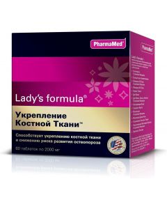 Buy Lady's formula 'Strengthening Bone Tissue' tablets 2.0 g each # 60  | Online Pharmacy | https://pharm-pills.com