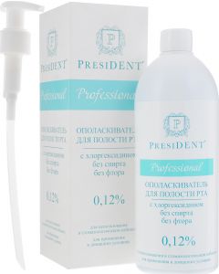 Buy PresiDENT Professional mouthwash, with chlorhexidine 0.12% 500 ml | Online Pharmacy | https://pharm-pills.com