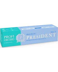 Buy Toothpaste PresiDENT Profi Ortho Braces, 75 RDA, 50 ml | Online Pharmacy | https://pharm-pills.com