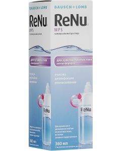 Buy Bausch & Lomb Renu MPS solution 360 ml | Online Pharmacy | https://pharm-pills.com