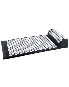 Buy Acupuncture set of needle applicators roller + mat, massage mat, black | Online Pharmacy | https://pharm-pills.com