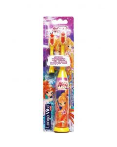 Buy Children's electric toothbrush Longa Vita 'Winx' vibration + replaceable head | Online Pharmacy | https://pharm-pills.com