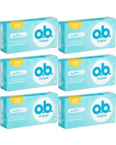 Buy OB Tampons 'Original Normal', 6 packs of 16 pieces | Online Pharmacy | https://pharm-pills.com