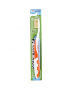 Buy Dr. Plotka, MouthWatchers, Toothbrush, Naturally Antimicrobial, Adult, Soft, Orange, 1 Toothbrush | Online Pharmacy | https://pharm-pills.com