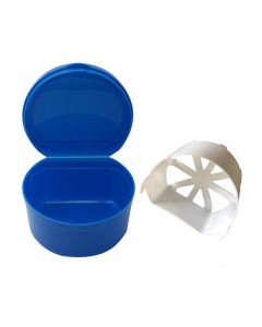 Buy Container for storing Tuscom dentures, blue | Online Pharmacy | https://pharm-pills.com