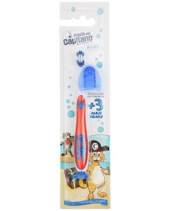 Buy Pasta del Capitano Children's toothbrush from 3 years old soft color red | Online Pharmacy | https://pharm-pills.com