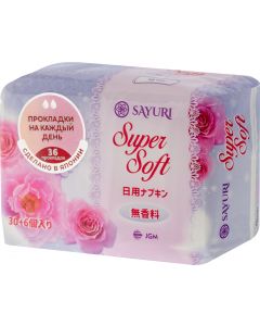 Buy Sayuri Sanitary pads Super Soft, 15 cm, 36 pcs | Online Pharmacy | https://pharm-pills.com