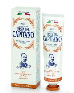 Buy Toothpaste Vitamins A, C, E Pasta Del Capitano 1905 75 ml | Online Pharmacy | https://pharm-pills.com