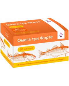 Buy Imres BV, Fish oil in capsules Omega 3 Forte 1000mg, 60 caps, (Netherlands) | Online Pharmacy | https://pharm-pills.com