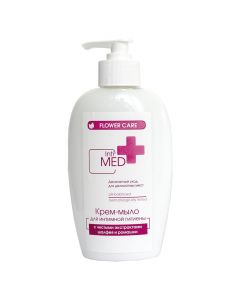 Buy Magrav Inti Med Cream-soap for intimate hygiene Flower care 250 ml | Online Pharmacy | https://pharm-pills.com