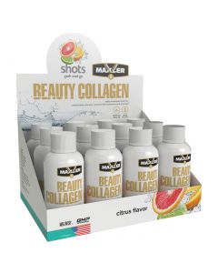 Buy Maxler Beauty Collagen Shots 12 x 60 ml (24 servings), Citrus | Online Pharmacy | https://pharm-pills.com