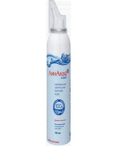 Buy LinAqua Soft spray for washing and irrigation of the nasal cavity, 2 nozzles, 125 ml | Online Pharmacy | https://pharm-pills.com