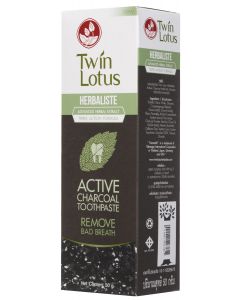 Buy Twin Lotus Toothpaste 'With charcoal', 50 g | Online Pharmacy | https://pharm-pills.com