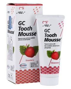 Buy GC Tooth Mousse Tooth Gel Tus Mousse, to restore and strengthen enamel, strawberry, 35 ml | Online Pharmacy | https://pharm-pills.com