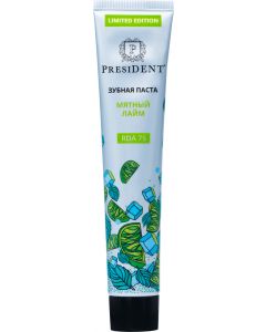 Buy Toothpaste PresiDENT Limited Edition Mint Lime, 75 ml | Online Pharmacy | https://pharm-pills.com