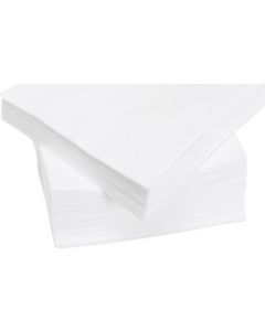 Buy White Line Disposable napkins for manicure (optics) and cosmetic procedures from spunlace, 20x20 cm, white, 100 pcs | Online Pharmacy | https://pharm-pills.com