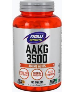 Buy Arginine Now Foods 'AAKG' 180 tabl | Online Pharmacy | https://pharm-pills.com