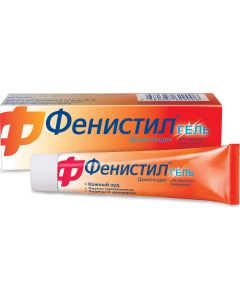 Buy Fenistil gel for external use 0.1% tube 30 g | Online Pharmacy | https://pharm-pills.com