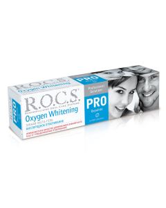 Buy Toothpaste ROCS PRO Oxygen Whitening, 60 gr | Online Pharmacy | https://pharm-pills.com