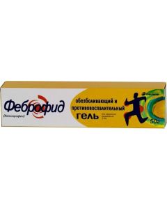 Buy Febrofid gel 2.5% 50g | Online Pharmacy | https://pharm-pills.com