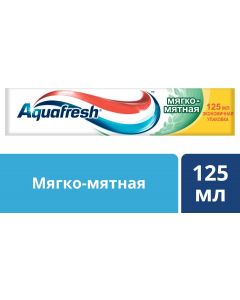 Buy Aquafresh Toothpaste Soft Mint, 125 ml | Online Pharmacy | https://pharm-pills.com