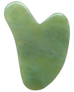 Buy AURA.CRYSTAL.BEAUTY Gua sha scraper in the form of a drop of jade | Online Pharmacy | https://pharm-pills.com