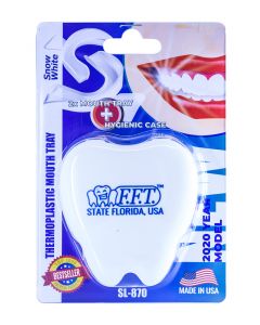 Buy Dental thermoplastic mouth guard, 2 pcs FFT / FFT-SL-870Snow White | Online Pharmacy | https://pharm-pills.com