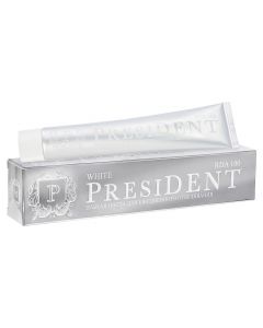 Buy President White Toothpaste for Daily Whitening, 75 ml | Online Pharmacy | https://pharm-pills.com