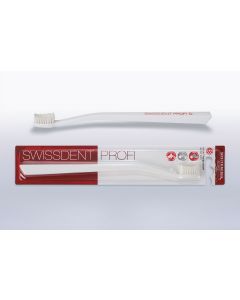 Buy Soft toothbrush Swissdent Profi Whitening (White) | Online Pharmacy | https://pharm-pills.com