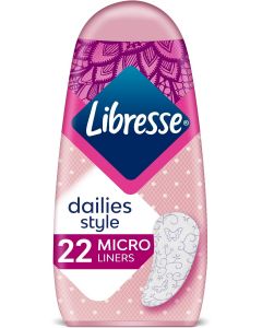 Buy Libresse Dailies Style Micro panty liners, 22 pcs | Online Pharmacy | https://pharm-pills.com