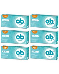 Buy OB Tampons 'Original Super', 6 packs of 16 pcs | Online Pharmacy | https://pharm-pills.com