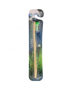 Buy Woobamboo, Toothbrush for adults, medium hard, 1 pc. | Online Pharmacy | https://pharm-pills.com