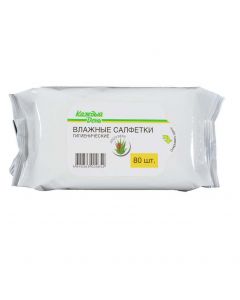 Buy Wet hygienic wipes, 80 pcs., Every day | Online Pharmacy | https://pharm-pills.com