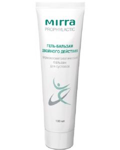 Buy Mirra Healing Cream DOUBLE-ACTION Gel-Balm for joint and lower back pain | Online Pharmacy | https://pharm-pills.com