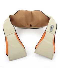 Buy IR Heated Neck and Shoulder Massager massage of Neck Kneading (Beige) | Online Pharmacy | https://pharm-pills.com