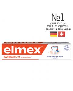 Buy Elmex Toothpaste Protection against caries, 75 ml | Online Pharmacy | https://pharm-pills.com