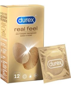 Buy Condoms Durex Real Feel for natural sensations №12 | Online Pharmacy | https://pharm-pills.com