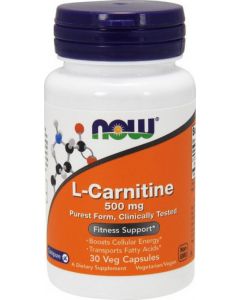 Buy Now Foods L-Carnitine 30 capsules, 500 mg (BAA ) | Online Pharmacy | https://pharm-pills.com