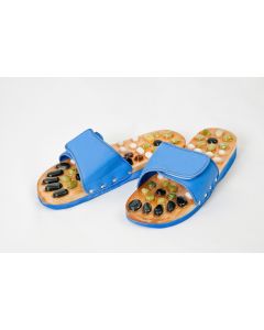 Buy Massage slippers with stones blue. Size 40 | Online Pharmacy | https://pharm-pills.com