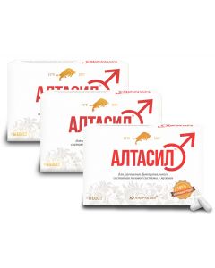 Buy Altasil, 60 capsules, 0.41g each. 3 packages. For potency, libido enhancement, prevention of prostatitis | Online Pharmacy | https://pharm-pills.com