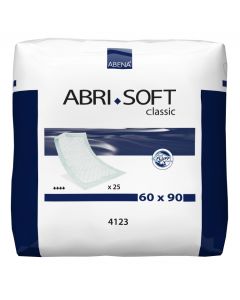 Buy Medical diaper Abena Abena Disposable diaper Abri-Soft Classic 60 х 90 cm 25 pcs 4123, 60 х 90 cm, 25 pcs | Online Pharmacy | https://pharm-pills.com