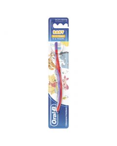 Buy Children's toothbrush Oral-B Baby 0-2 years old Winnie the Pooh, Soft | Online Pharmacy | https://pharm-pills.com