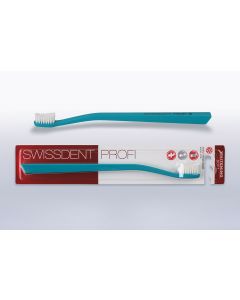 Buy Soft toothbrush Swissdent Profi Whitening (Turquoise) | Online Pharmacy | https://pharm-pills.com